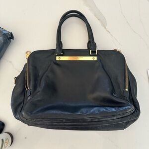 Used black leather Marc by Marc Jacobs satchel